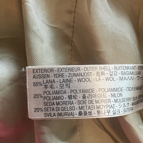 Mossimo Dutti blazer business casual office size 4 small wool blend - Picture 6 of 8